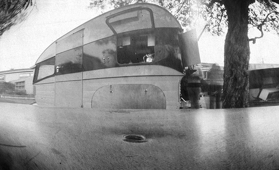 Image taken with a pin hole camera.